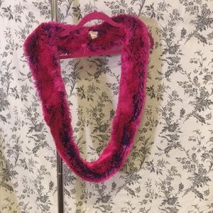 Faux fur scarf- RARE two tone